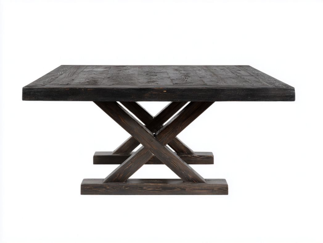 Esstisch aus Holz für den Innenbereich, geeignet für das Esszimmer, mit stabiler Konstruktion, 150 x 90 x 75