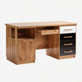 Schreibtisch mit Stauraum aus Holz und Kunststoff 150 x 75 x 75