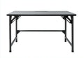 Klappbarer Schreibtisch für Büroanwendungen aus Metall 120 x 60 x 75