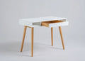 Schreibtisch mit Schublade für Homeoffice aus Holz – 120 x 60 x 75