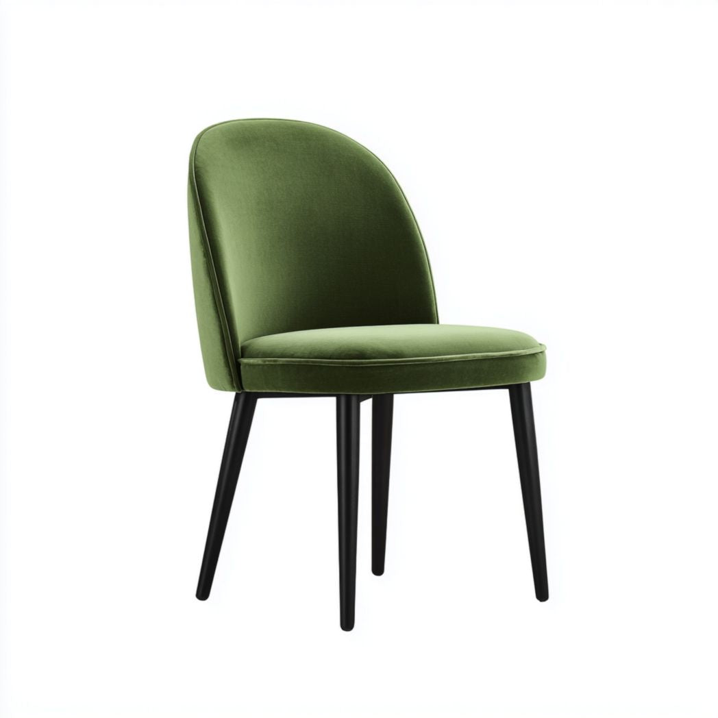 Esszimmerstuhl aus Samt für private und gewerbliche Nutzung-45 x 50 x 80